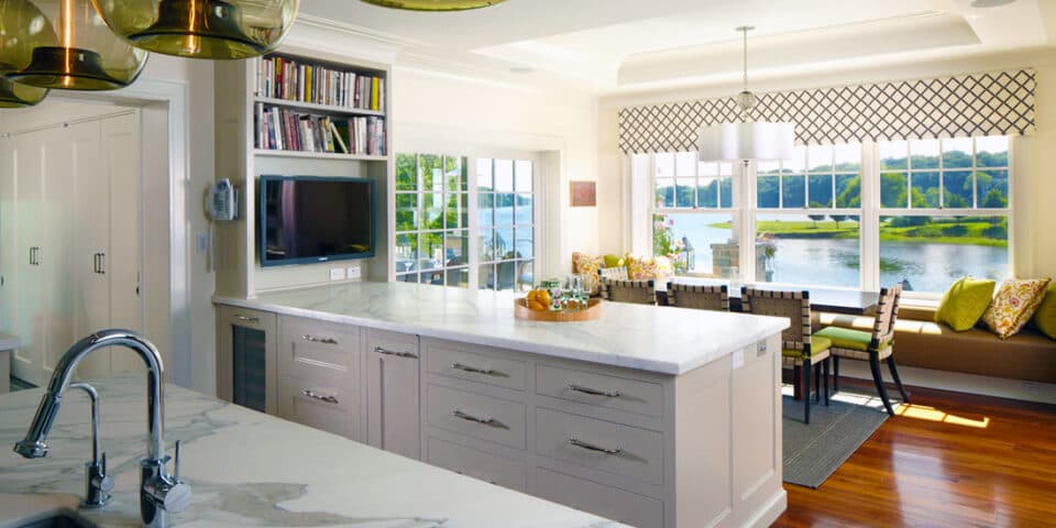 New kitchen with custom millwork