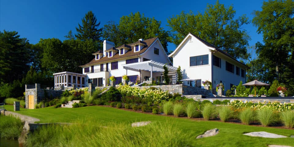 Renovated Greenwich home exterior