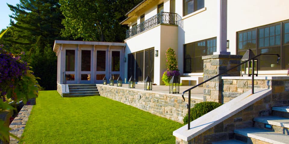 Greenwich renovation terrace